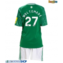 Maglie da calcio Newcastle United Nick Woltemade #27 Seconda Maglia Bambino 2025-26 Manica Corta (+ Pantaloni corti)